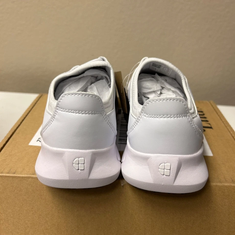 Shoes For Crews Slip-Resistant Women's Athletic Sneakers White Size 5.5 - Image 4 of 4