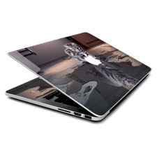 Skin Wrap for MacBook Pro 15 inch Retina Kitten Reflection of Lion