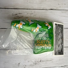 Scotty Cameron - 2012 St. Patrick's Day - Putter Blade Cover Rare - Scotty Dog