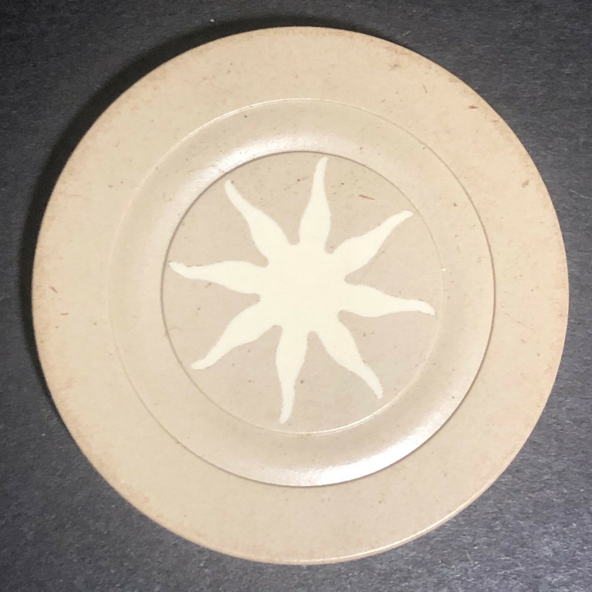 Vintage Monarch Sunburst SBL Clay Poker Chip - Eisenstadt