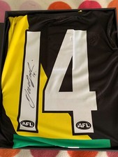 Richmond Tigers Authentic 2019 GF Match Worn Signed Bachar Houli Guernsey COA