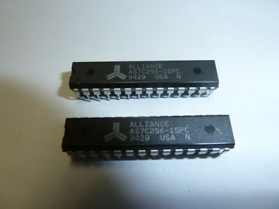 IC  AS7C256-15PC DIP-28 SRAM-Speicher  CMOS  256K 15nS2