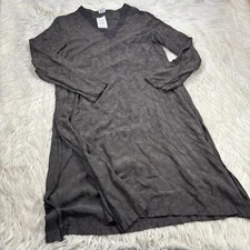 NWT CP Shades Women's S Brown Sleeveless Floral Brocade Maxi Shift Dress