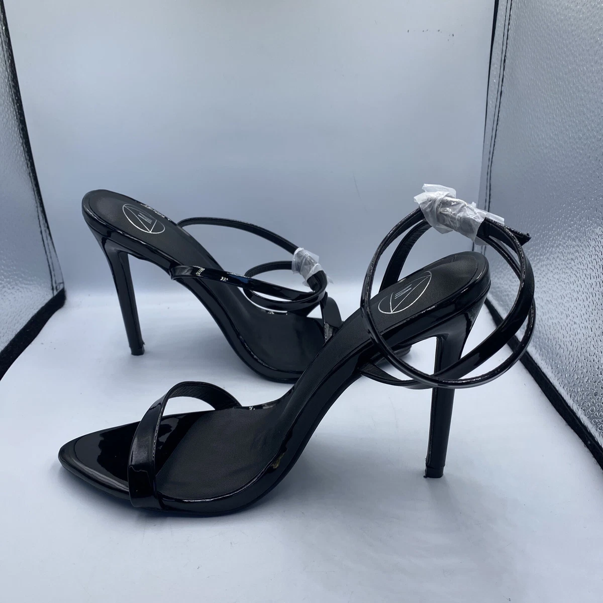 Wrap around cheap strap heels