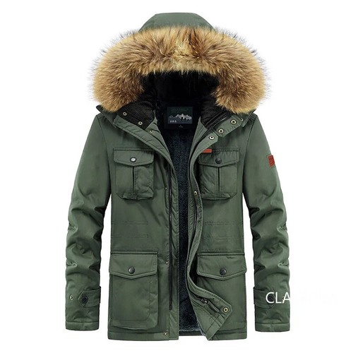 Herren Winterjacken 8X Longjacken Herren Outdoor Daunenjacken - Bild 8 von 27