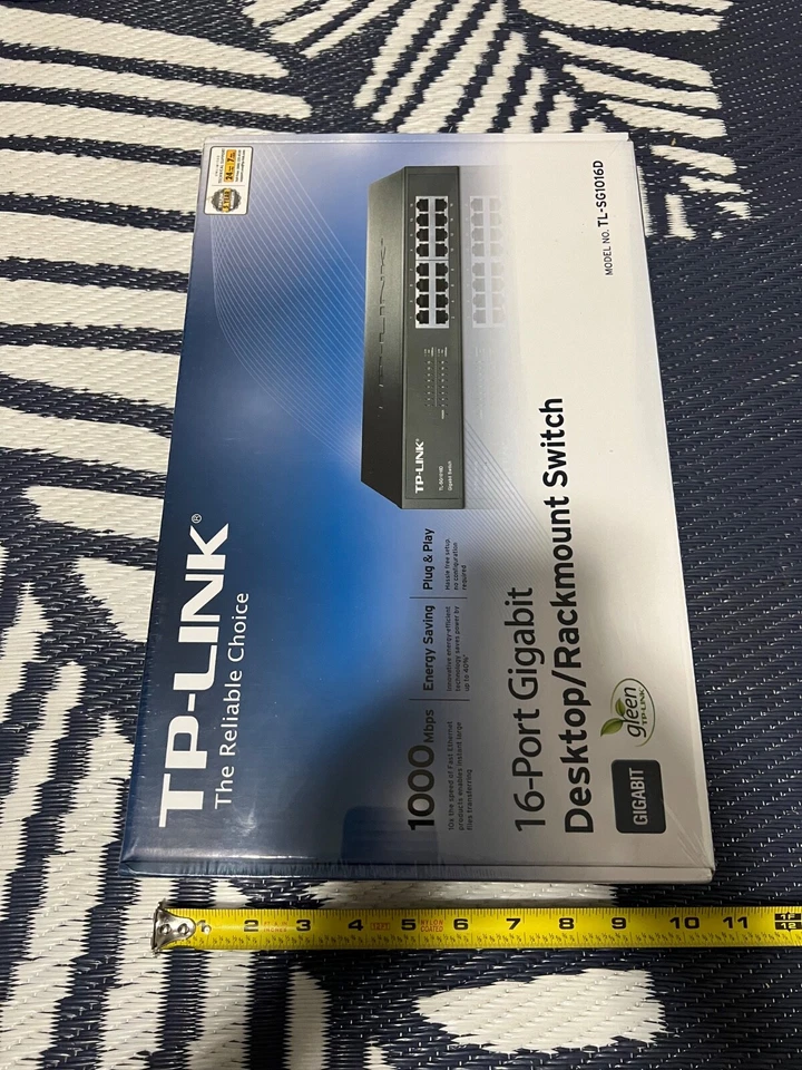 TP-Link TL-SG1016D 16 Port 1000 Mbps Gigabit Ethernet Desktop Rack mount Switch - Image 3 of 4