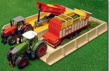 Holz Fahrsilo für Siku 1:32 Bauernhof Van Manen Kids Globe 610451