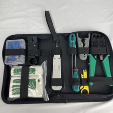 Rj45 Crimping Tool Kit Set For CAT5/CAT6 Lan Cable Tester Network Repair Tools
