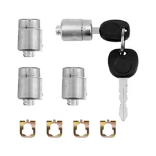 Door Lock Cylinders w/ Keys For 01-10 Chevy GMC Express Savana 1500 2500 3500