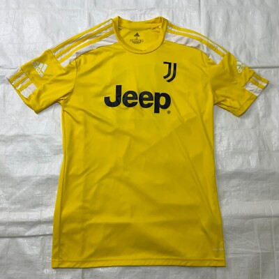 ADIDAS Mens Juventus Jeep Yellow Jersey #28 Soccer Football