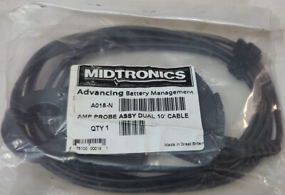 MIDTRONICS A018-N AMP PROBE ASSY DUAL 10' KABEL INDUKTIV -KLEMME