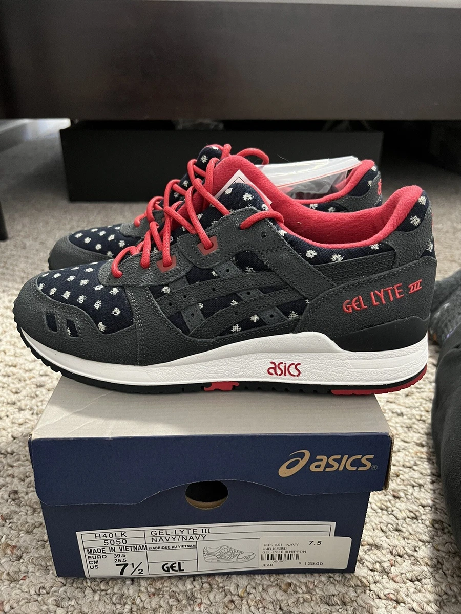 Bait x Gel-Lyte III Nippon Blues Size 7.5 Navy H40LK-5050 | eBay