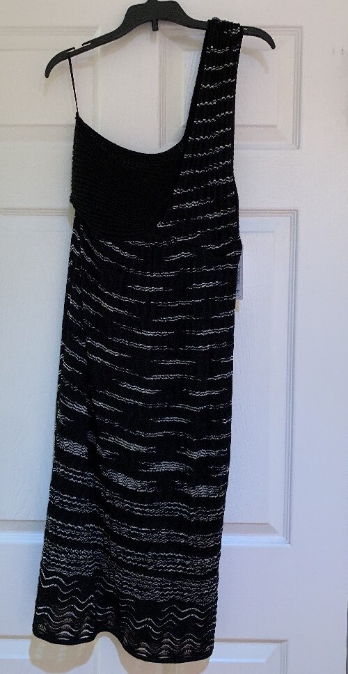 NEW Missoni Knit Patterned One Shoulder Dress | eBay