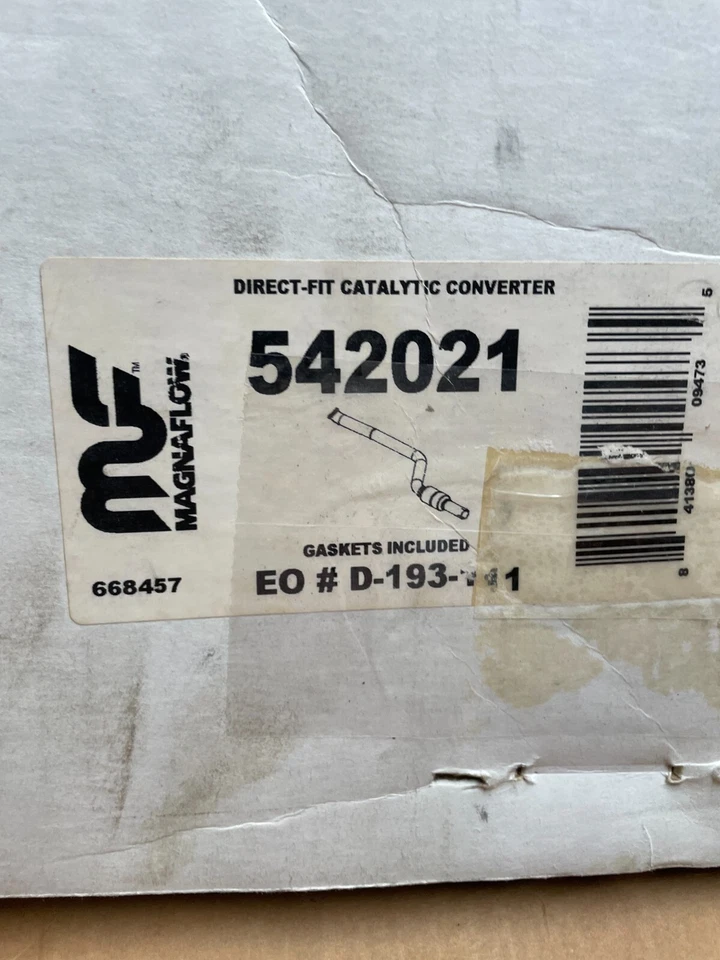 Conversor catalítico MagnaFlow ajuste direto 542021 para 07-08 BMW 335i/335xi - Imagem 2 de 4
