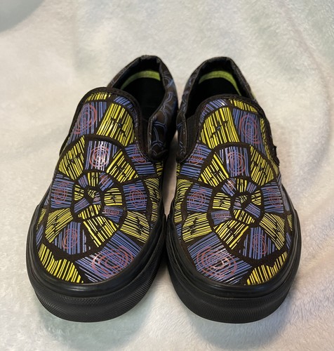 oogie boogie vans slip ons