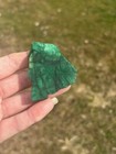 Natural certified 190.00 TCW Green Emerald Rough cut — photo 1
