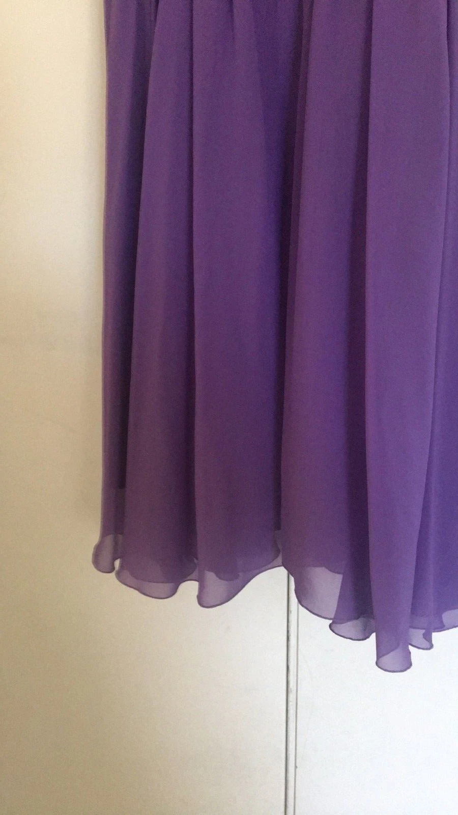 Abito viola Versace per H&M favoloso seta taglia 10