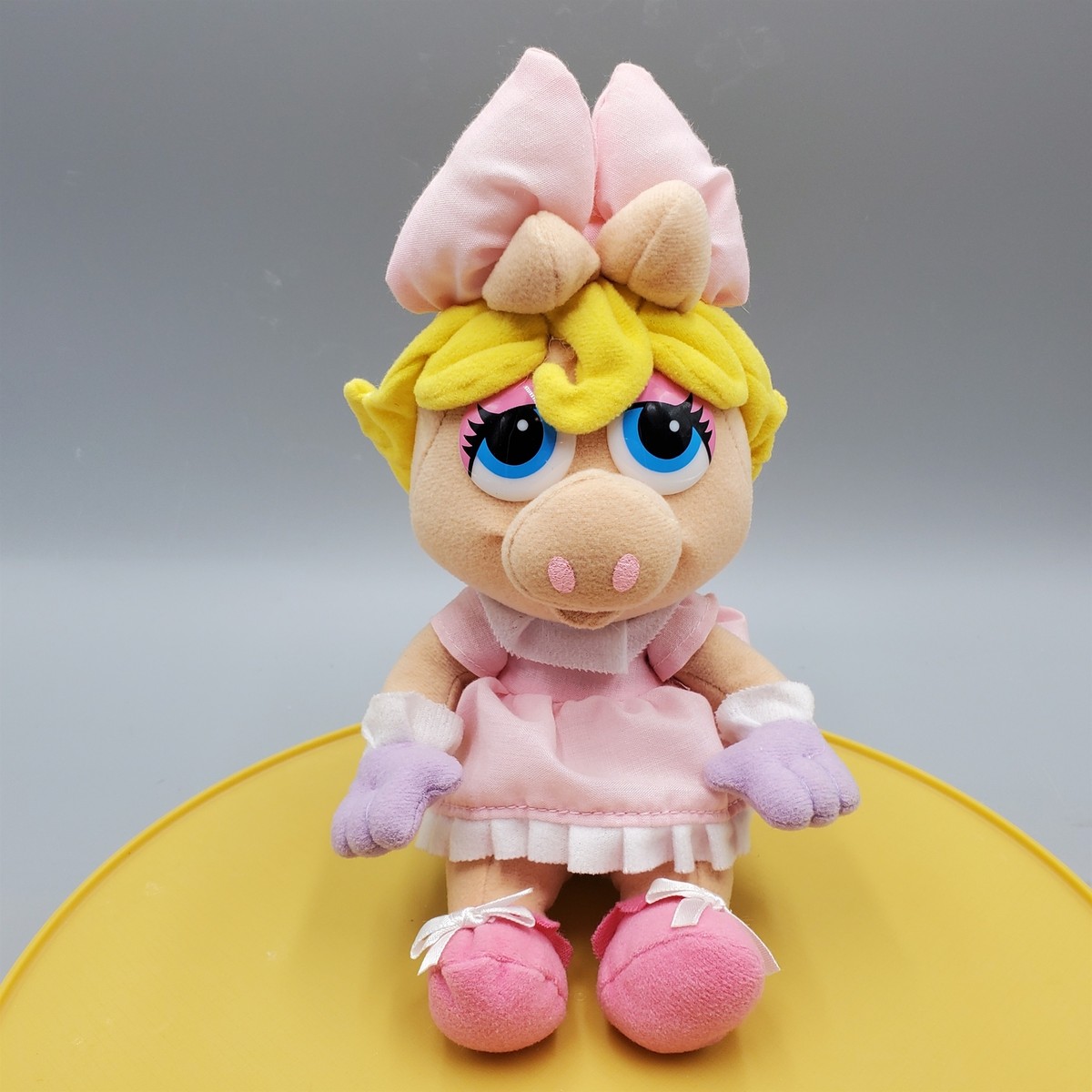 Baby Miss Piggy Plush Doll Stuffed Animal Muppet Babies 9