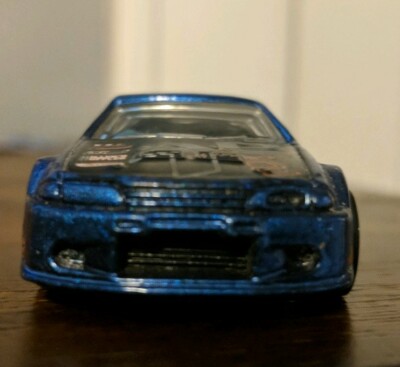 Hot Wheels 2002 First Editions Blue Nissan Skyline Diecast Car - 1:64 Scale, #019, Collectible Model