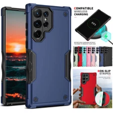 Shockproof Armor Case For Samsung S25 Ultra S24 FE S21 FE A73 A13 A15 A55 A54 5G