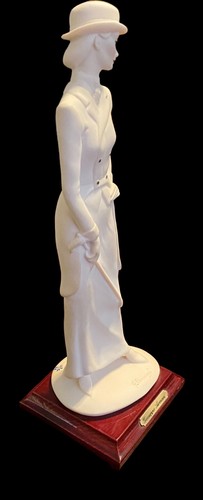 Statuetta vintage Giuseppe Armani Firenze ""Lady Rider"" Made in Italy 1987 - Foto 6 di 16