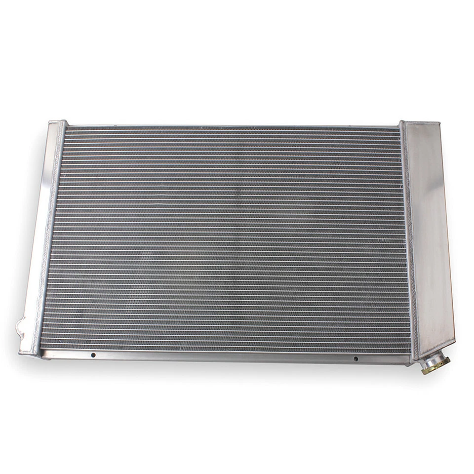 4Row 28" Radiator&Fan For 1973-1987 Chevy C10 C20 C30 K10 GMC C2500 K3500 CC716 - Image 4 of 4