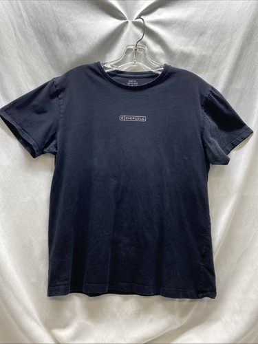 T-shirt unisex dipendente Chipotle usiamo solo ingredienti reali taglia media nera - Foto 13 di 20