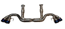 Chevrolet Corvette C8 6.2l 2020-2024 Top Speed Pro-1 T304 Ss X-pipe Exhaust Blue Chevrolet Corvette C8 6.2l 2020-2024 Top Speed Pro-1 T304 Ss X-pipe Exhaust Blue