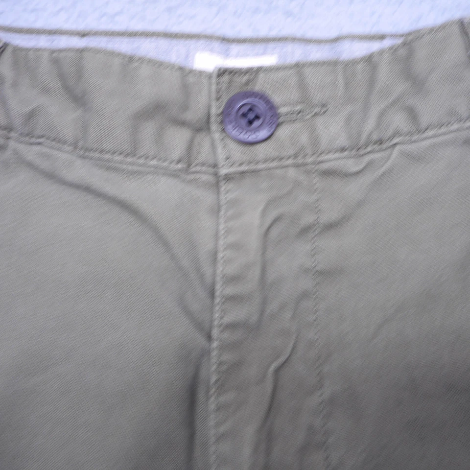 Dockers Pants Mens 29x32 Olive On The Go Khaki Straight Fit Canvas - Image 3 of 4