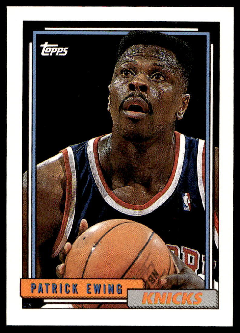 1992 Topps #66 Patrick Ewing New York Knicks | eBay