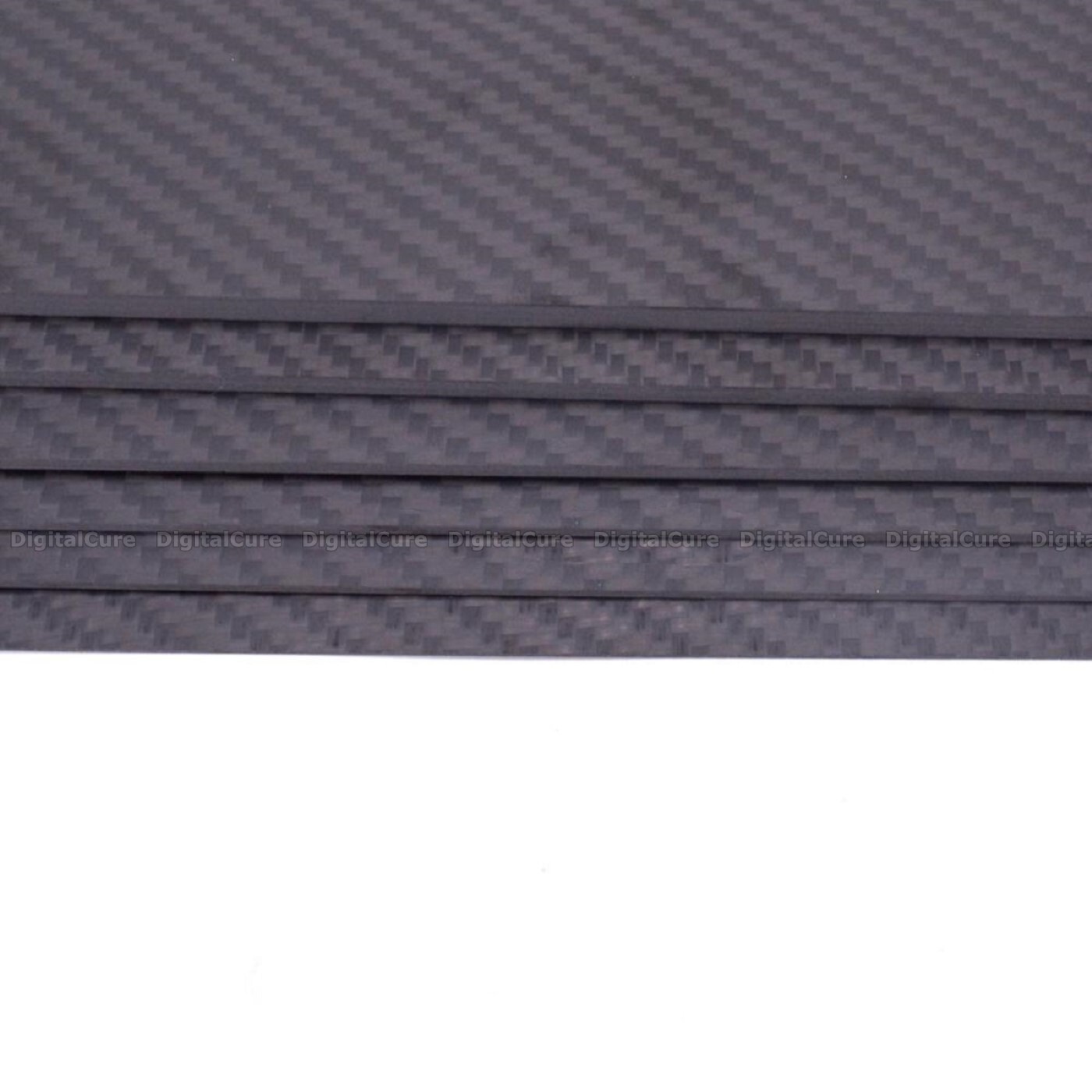 Carbon Fibre Sheet 1mm 1.5mm 2mm 3mm 4mm 5mm Fiber Board 400mm x 200mm