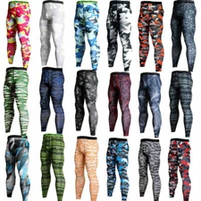 Men Thermal Compression Tight Base Layer Pants Long Leggings Gym Sport Trousers