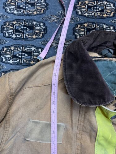 Vtg Globe Firefighters Suits Ladder Hook Jacket Size 44 Aramid - Picture 5 of 7