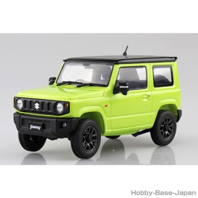 Suzuki JB64 Jimny 2018 Kinetic Yellow 1/24 AOSHIMA SnapCar No.3-KY