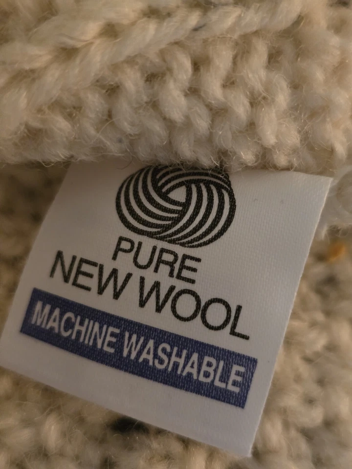 Suéter Highland Home Industries Niño Talla 3-4 Lana Pura Hecho en Escocia Foto 4 de 4