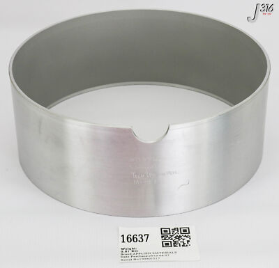 16637 APPLIED MATERIALS Mittel Futter, 250MM Drossel Ventil, Spheri 0021-03066