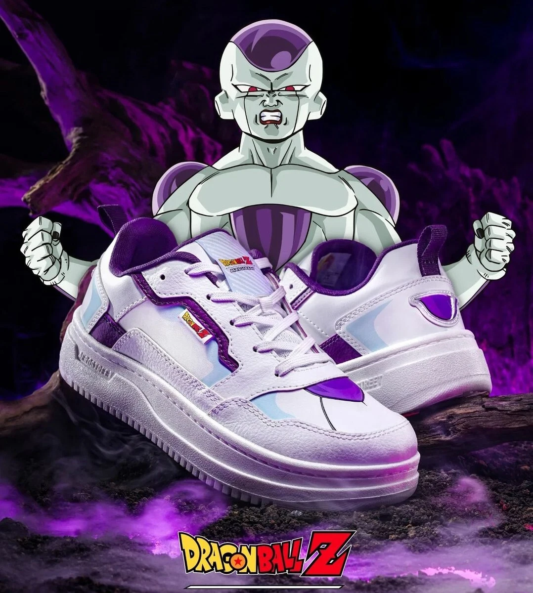 Dragon Ball Z Frieza Freezer Official Licensed Shoes Sneakers Size