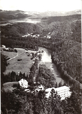 Postcard, Żegiestów-Zdrój, Dolina Popradu i Bescid Sadecki, Poprad Valley, 1962