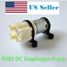 12V DC R385 Mini Aquarium Pump Fish Tank Motor for Diaphragm Pump Water/AIR Pump