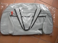 +  COLLECTION RENAULT " Joli SAC MEGANE NEUF gris clair en pvc "  année 2000