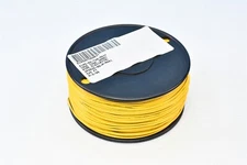 525' Janor Mil-Spec Part # M16878 22 AWG Yellow Stranded Tinned Copper 1000V RMS