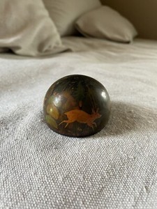 Vintage Hand painted Paperweight From Egypt