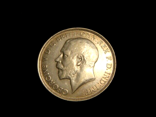 GREAT BRITAIN. GEORGE V. FLORIN 1917. KM 817. Free U.S. shipping. - Picture 2 of 2