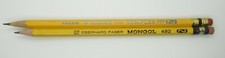 Lot of 2 Vtg Eberhand Faber & Templar No #2 Pencils 