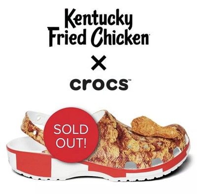 fried chicken crocs