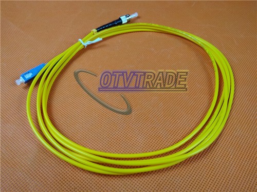 One New ST-SC Singlemode Simplex Fiber Optic Cable Adapter 1 Meter - Picture 2 of 3