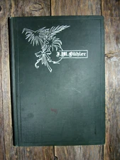 Rare 1902 German Book: Lebenslauf Und Charakterbild des Seligen Prases JM Buhler
