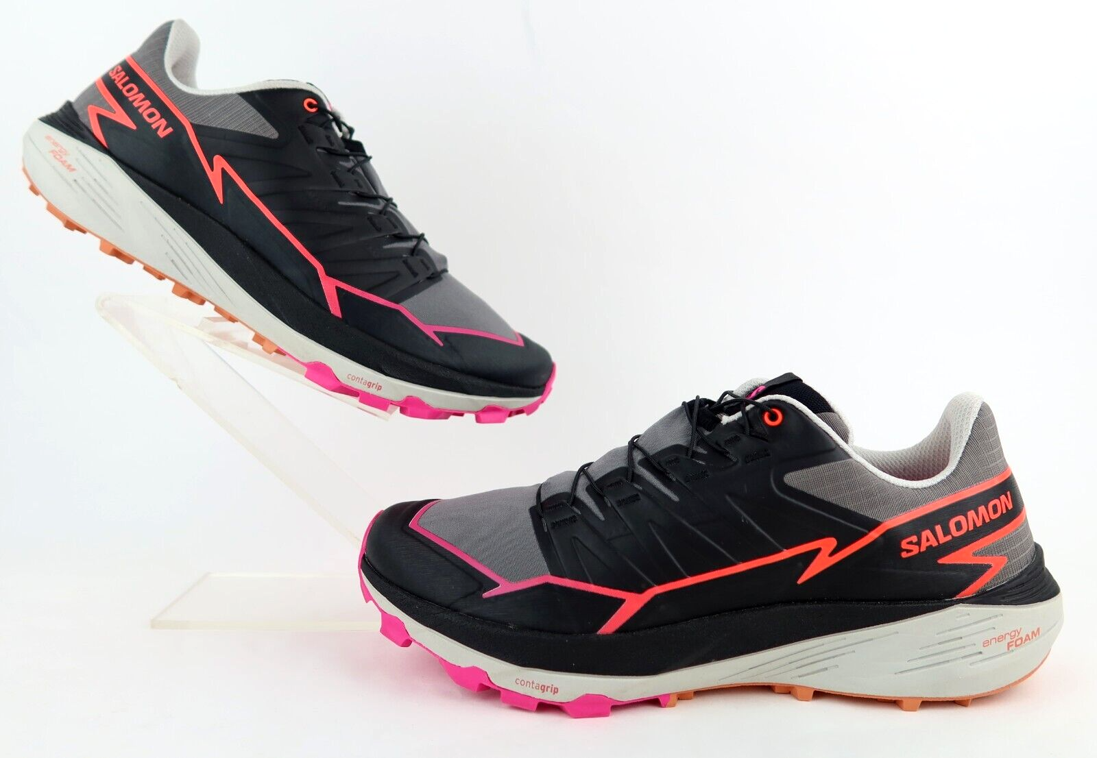 Salomon scarpe da trekking donna Thundercross Trail running prugna gattino nere taglia 10