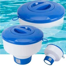 3" Floating Chlorine Dispenser Swimming Pool Spa Tablet Chemical Floater Hot Tub