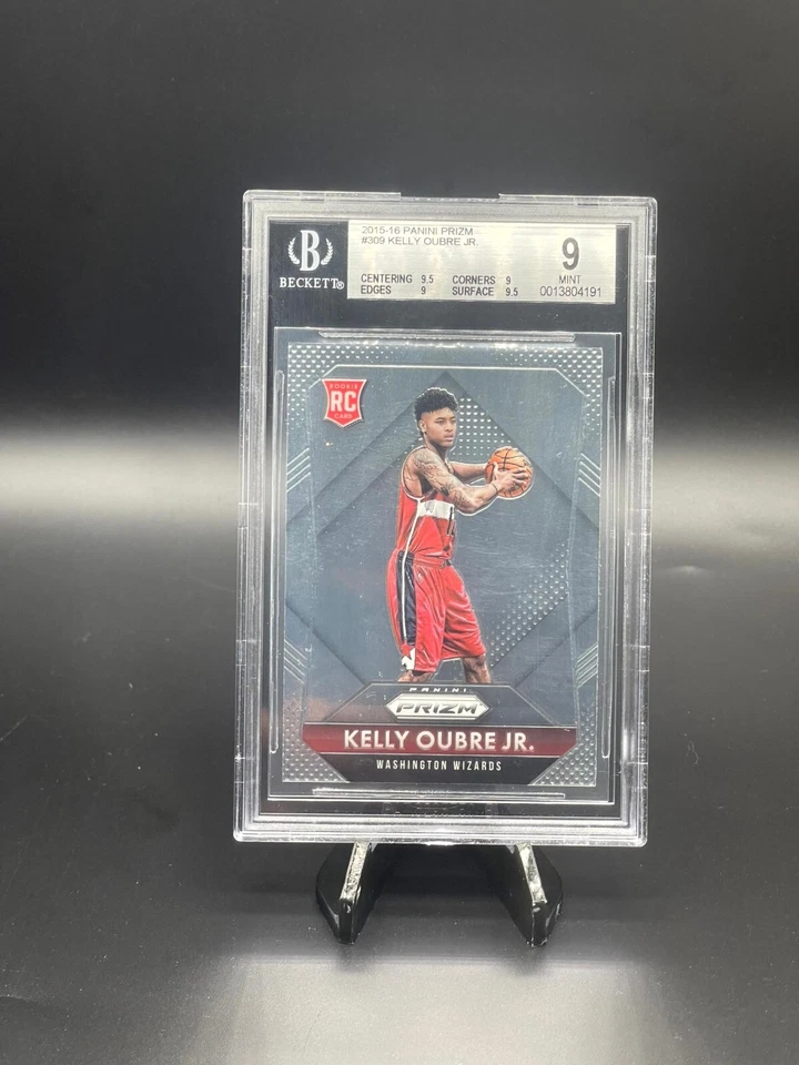 2015-16 Panini Prizm #309 Kelly Oubre Jr. RC /BGS 9 Mint - Image 2 of 4